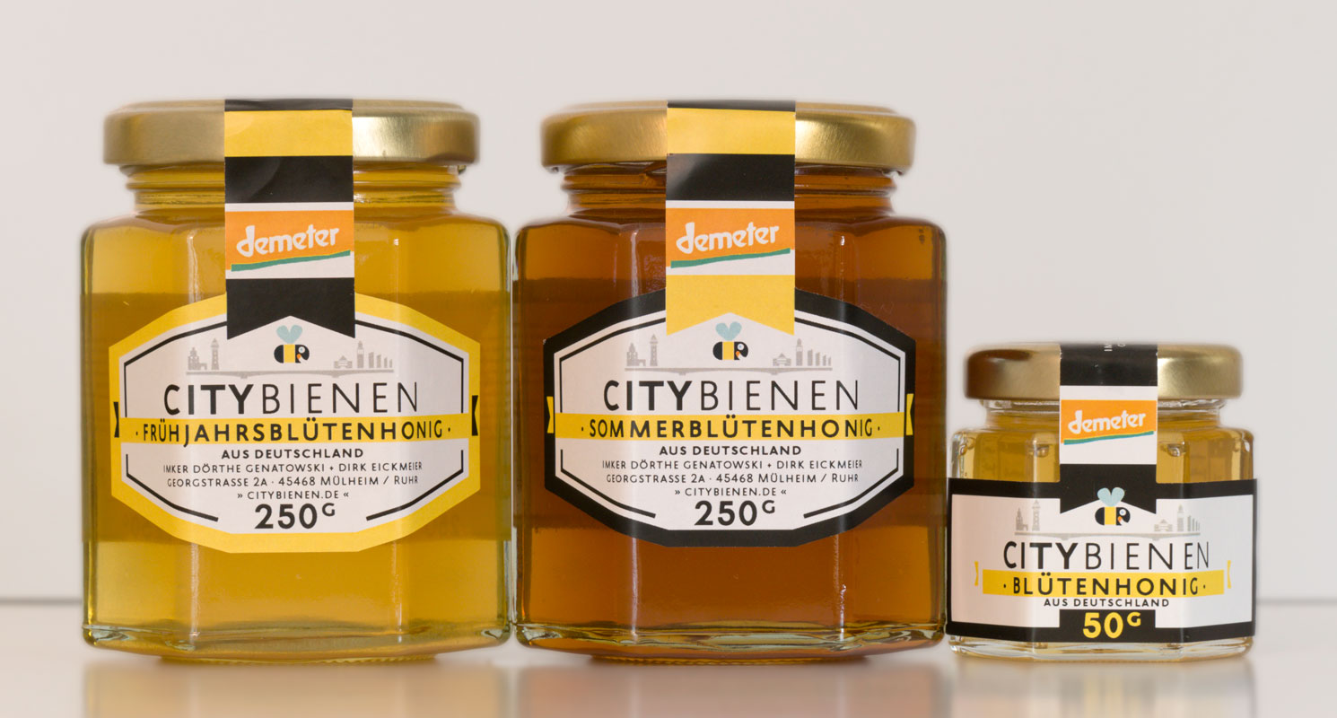 Citybienen.de-Demeter-Honig aus Mülheim an der Ruhr